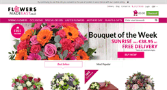 Desktop Screenshot of flowersmadeeasy.co.uk