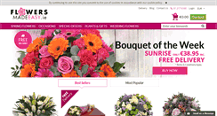 Desktop Screenshot of flowersmadeeasy.ie